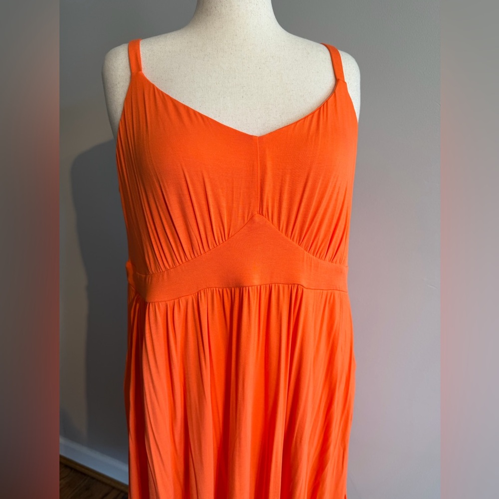 NWT Torrid Super Soft Tiered Dress Midi Dress - Torrid Size 3 (22-24, 3X) - Picture 4 of 15